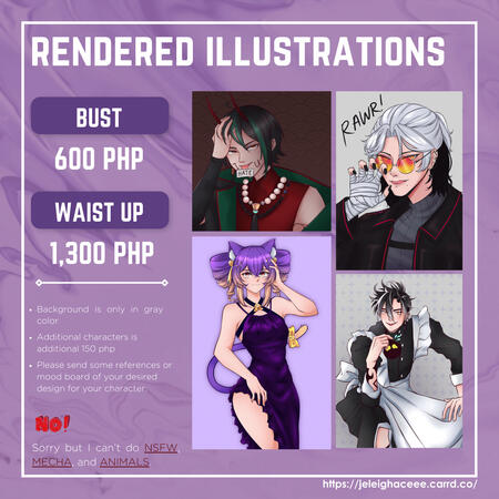 Rendered Illustrations