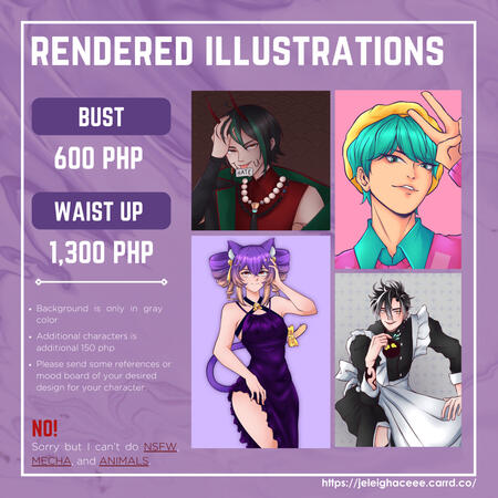 Rendered Illustrations